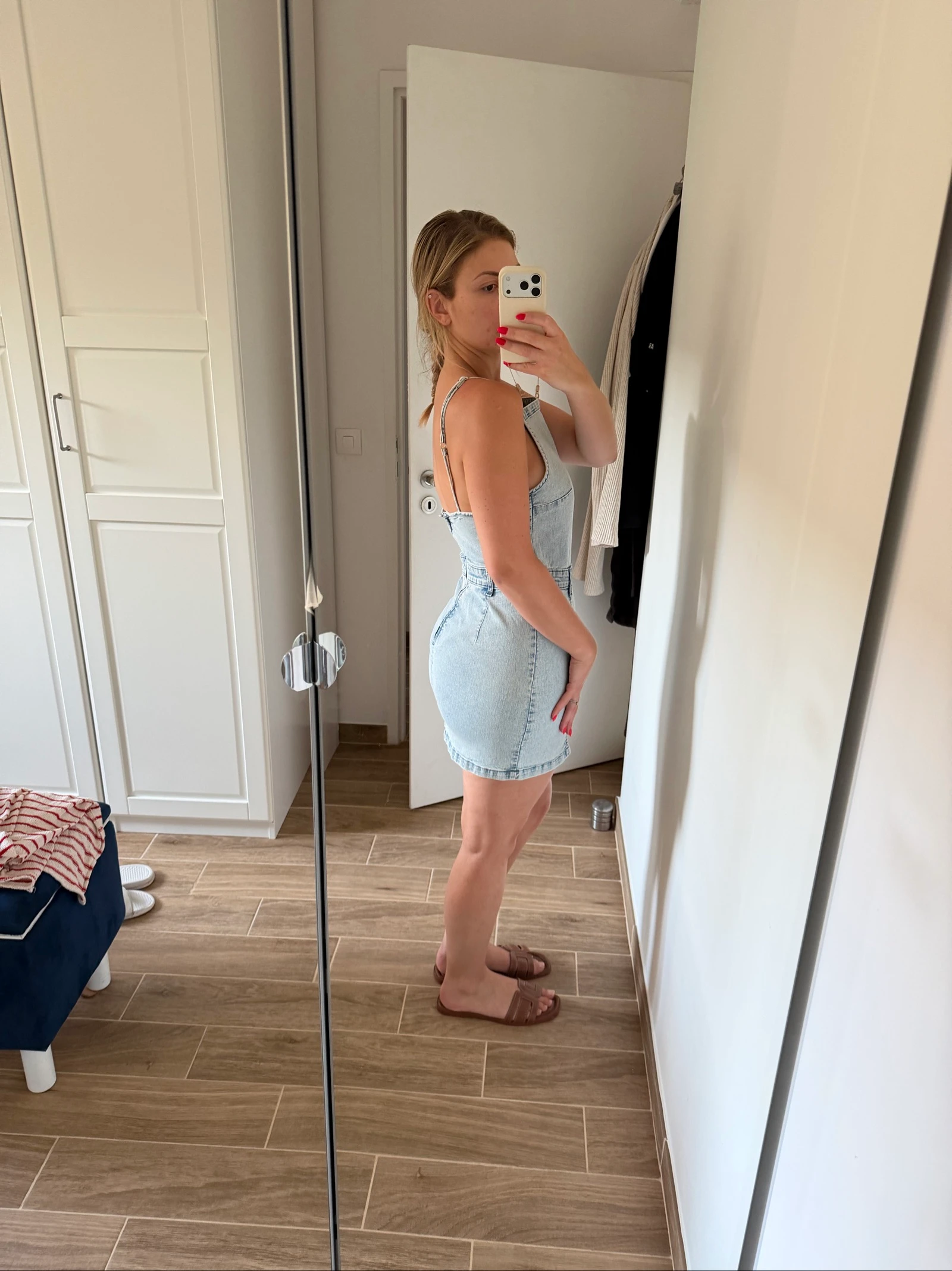 Heksenblauw jeansjurk H&m – photo 2